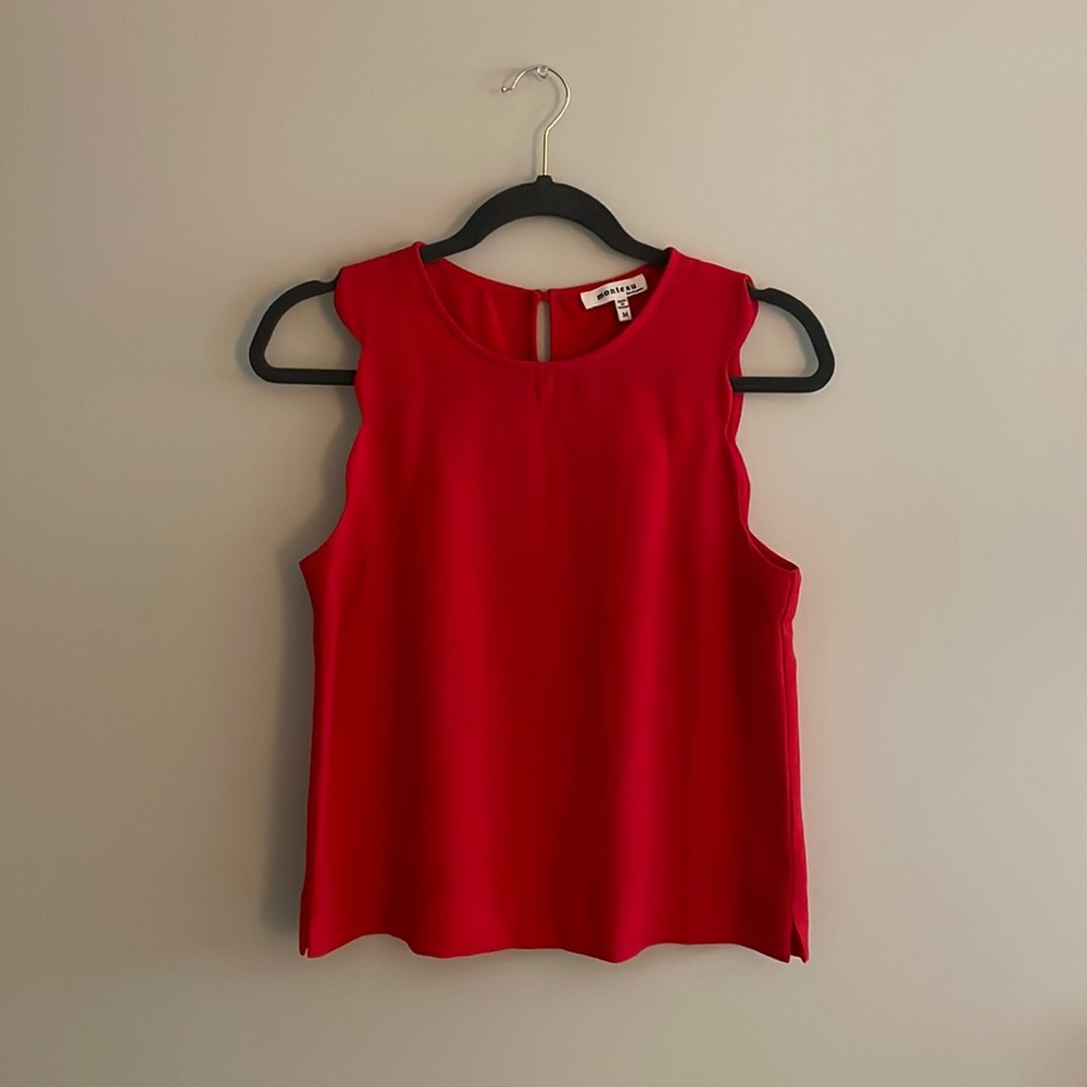 COPY - Red Monteau blouse